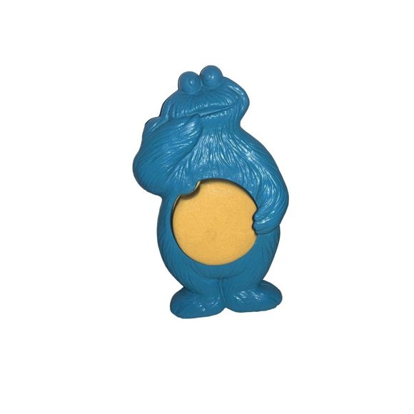Vintage Cookie Monster Squeak/Rattle Toy 1979 - Picture 2 of 7